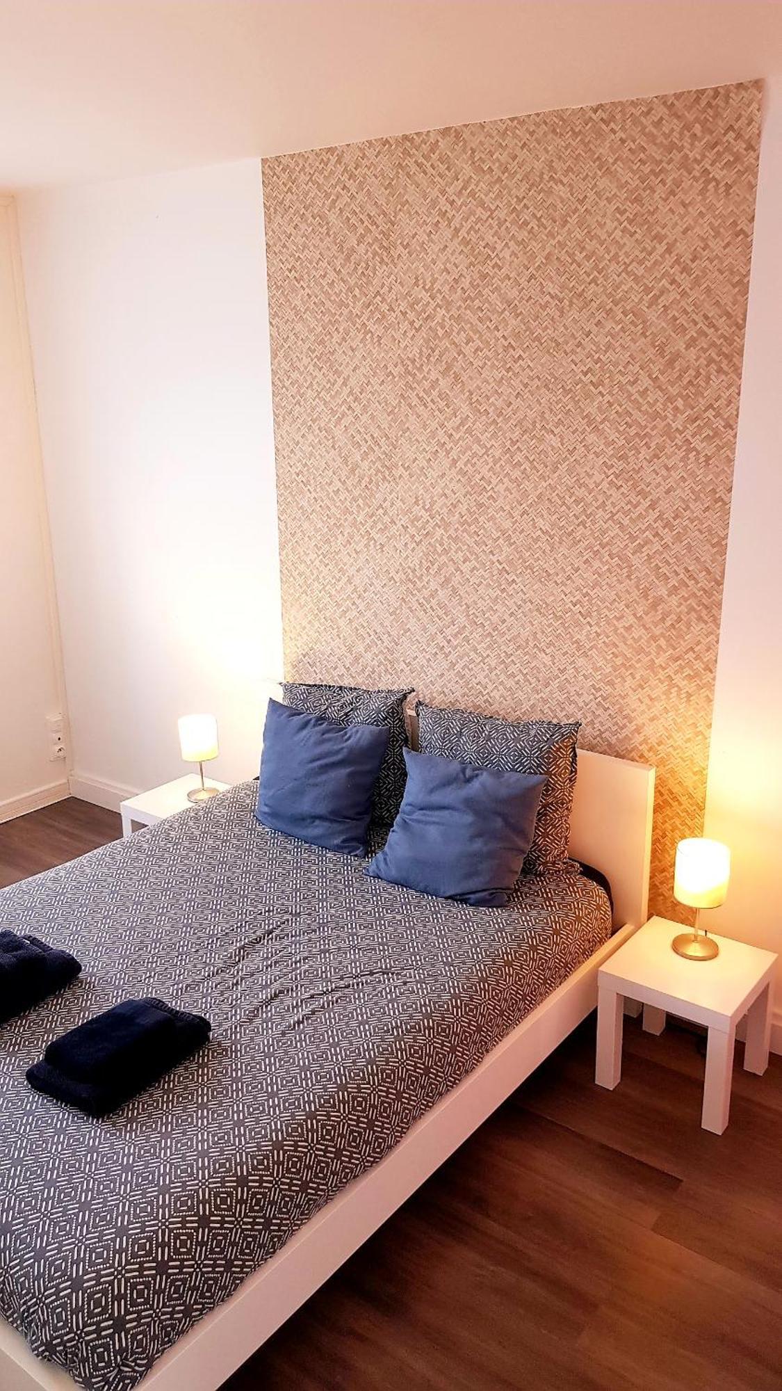 Le Bleu - 2 Chambres - Parking Amiens Ngoại thất bức ảnh